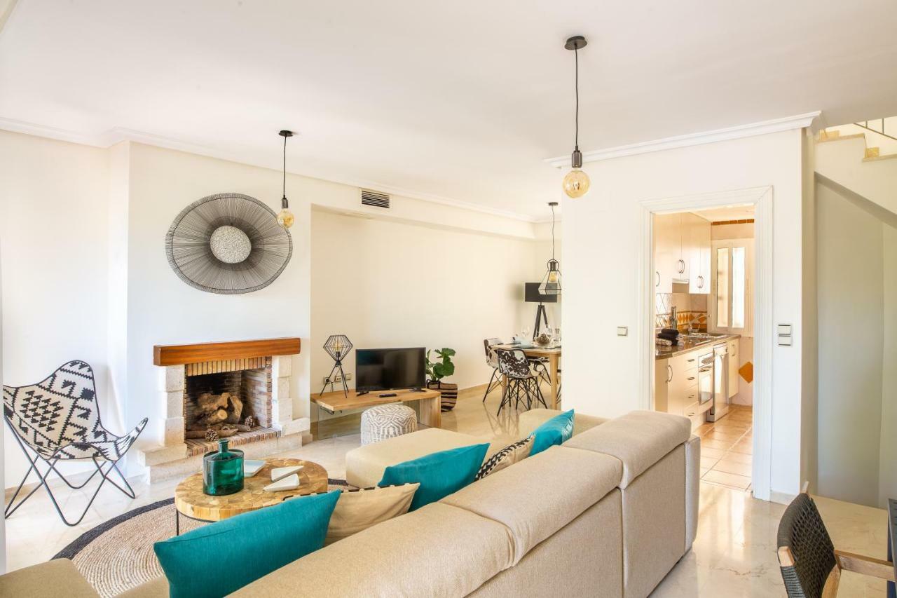 Stylish Townhouse In Beachfront Complex Marbella Eksteriør bilde